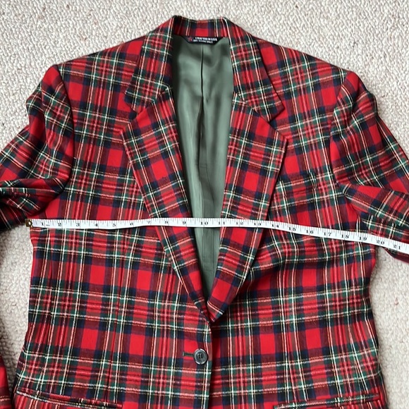 Vintage Woolrich unworn tartan plaid suit 10 - Picture 9 of 11
